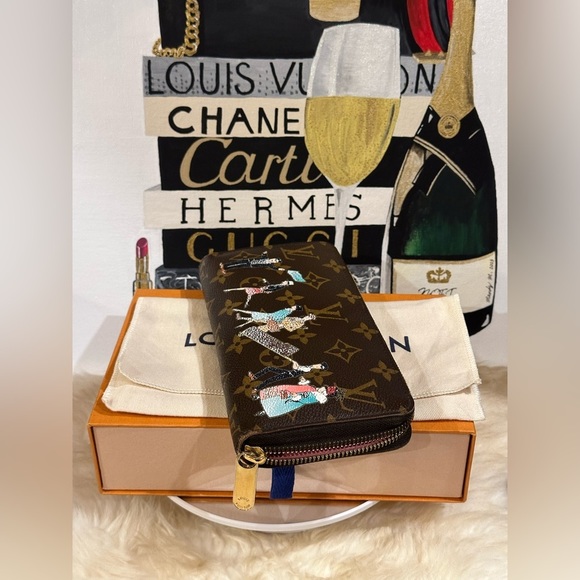 💎 LOUIS VUITTON illustre Monogram Zippy Wallet w/COA Full Inclusion - Picture 4 of 13